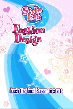 Style Lab - Fashion Design (USA) (En,Fr,Es) screen shot title